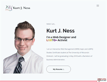 Tablet Screenshot of kurtisness.com